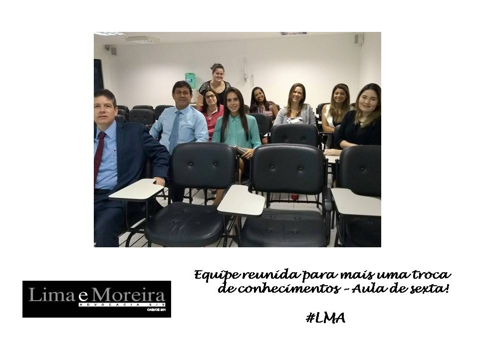 Aula de sexta - Trocando conhecimentos - Equipe LMA